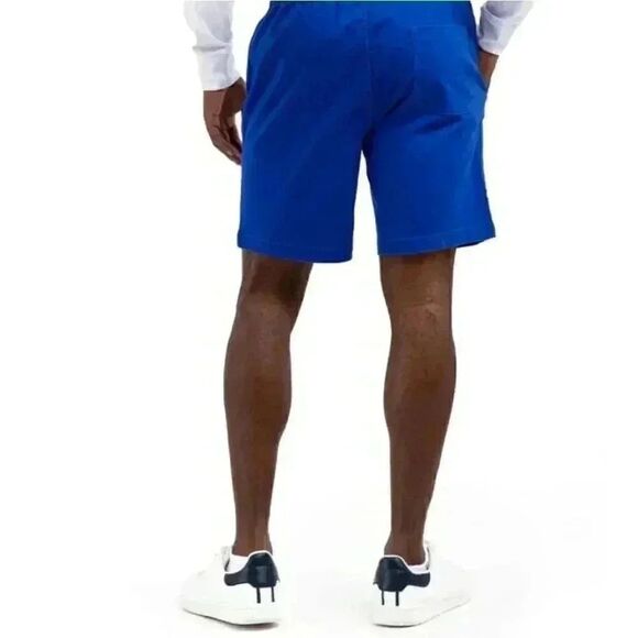 US Polo Assn Men's Blue Stretch Twill Jogger Pull On Shorts NEW NWT sz L - Picture 3 of 9